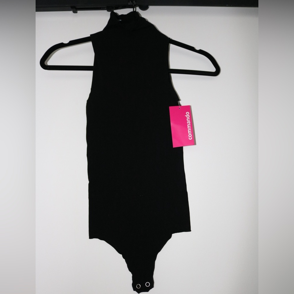 NWT- Commando Mock Neck Body Suit- O/S